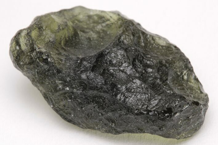 Green Moldavite Tektite ( g) - Czech Republic #205895